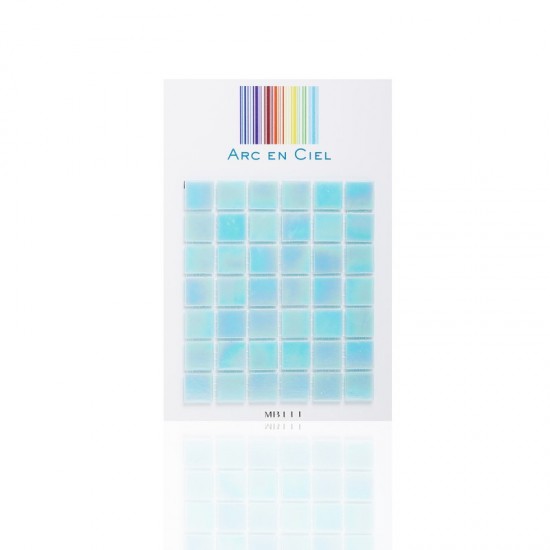 Pâte de verre nacrée