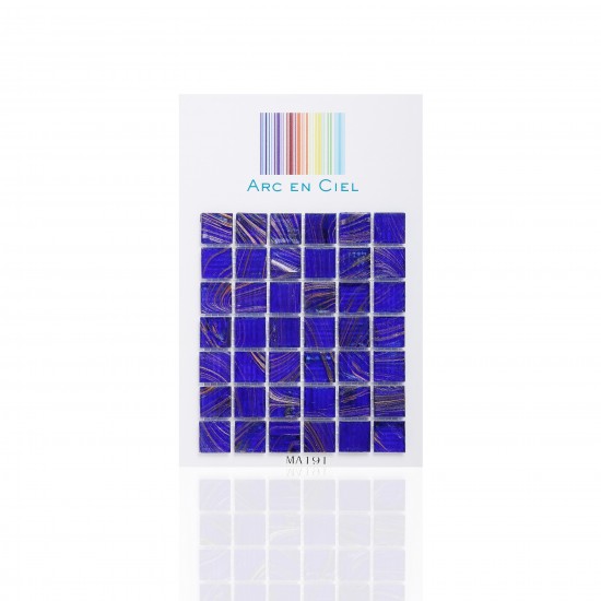 Pâte de verre irisée 