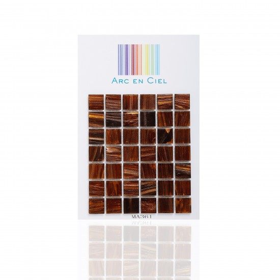 Pâte de verre irisée 